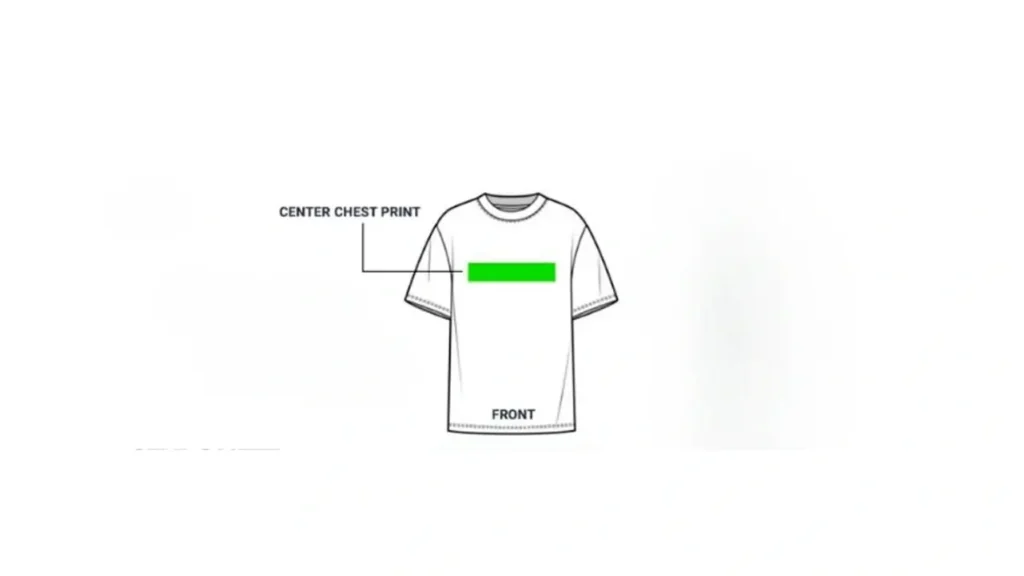 Center Chest Print​